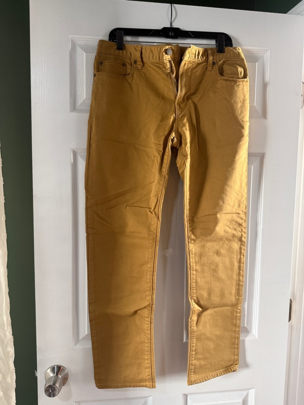 Banana Republic Mustard Yellow Chinos